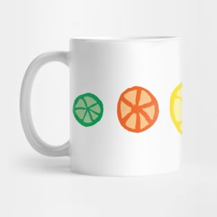 Lemon, Lime, and Orange Slices Mug